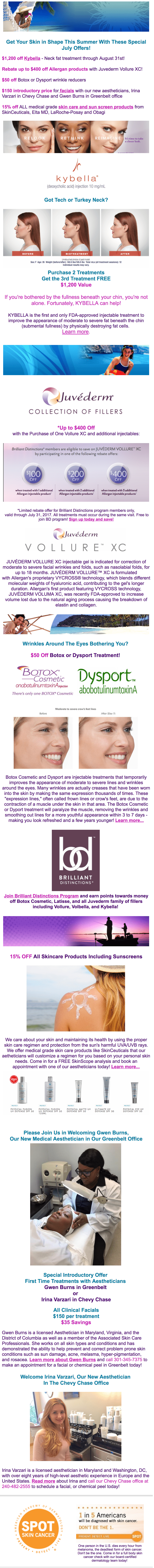 Discount on Botox Juvederm