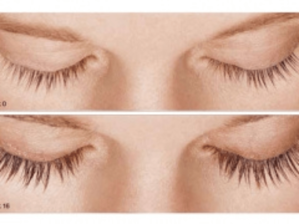 before after eyelashes